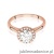 Pierścionek W550 Diament 0,70ct różowe złoto