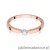 Pierścionek W561 Diament 0,04ct różowe złoto