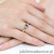 Pierścionek W330 Szafir 0,70ct żółte złoto