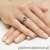 Pierścionek W422 Szafir 0,60ct żółte złoto