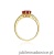 Pierścionek W012 Rubin 1,70ct żółte złoto