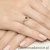Pierścionek W238 Rubin 0,15ct żółte złoto