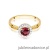 Pierścionek W538 Rubin 1,20ct żółte złoto