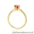 Pierścionek W557 Rubin 0,60ct żółte złoto