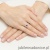 Pierścionek W559 Rubin 0,35ct żółte złoto