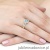 Pierścionek W087 Topaz 0,50ct żółte złoto