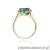 Pierścionek W148 Topaz 1,70ct żółte złoto