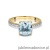 Pierścionek W511 Topaz 2,00ct żółte złoto
