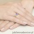 Pierścionek W264 Tanzanit 0,40ct żółte złoto