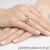 Pierścionek W354 Ametyst 0,40ct żółte złoto