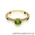 Pierścionek W010 Oliwin 0,60ct żółte złoto