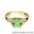 Pierścionek W040B Oliwin 1,10ct żółte złoto