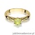 Pierścionek W074 Oliwin 0,60ct żółte złoto