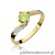 Pierścionek W084 Oliwin 0,60ct żółte złoto