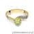 Pierścionek W084 Oliwin 0,60ct żółte złoto