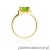 Pierścionek W103 Oliwin 1,10ct żółte złoto