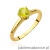 Pierścionek W557 Oliwin 0,60ct żółte złoto
