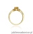 Pierścionek W002 Cytryn 0,60ct żółte złoto