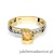 Pierścionek W106 Cytryn 0,50ct żółte złoto