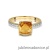 Pierścionek W511 Cytryn 2,00ct żółte złoto