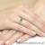 Pierścionek W077 Topaz London Blue 0,50ct żółte złoto