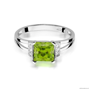 Pierścionek W103 Oliwin 1,10ct białe złoto