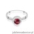 Pierścionek W538 Rubin 1,20ct białe złoto