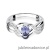 Pierścionek W028 Tanzanit 0,40ct białe złoto