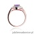 Pierścionek W274 Ametyst 0,90ct różowe złoto