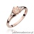 Pierścionek W0076 Morganit 0,40ct różowe złoto