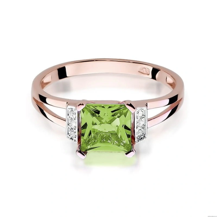 Pierścionek W103 Oliwin 1,10ct różowe złoto