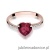 Pierścionek W050 Rubin 1,70ct różowe złoto