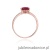 Pierścionek W050 Rubin 1,70ct różowe złoto
