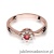 Pierścionek W072 Rubin 0,15ct różowe złoto