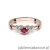 Pierścionek W414 Rubin 0,15ct różowe złoto