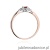 Pierścionek W428 Rubin 0,15ct różowe złoto