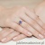 Pierścionek W182 Szafir 0,90ct różowe złoto