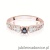 Pierścionek W411 Szafir 0,10ct różowe złoto