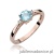 Pierścionek W010 Topaz 0,50ct różowe złoto
