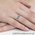 Pierścionek W044 Topaz 0,70ct różowe złoto
