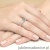 Pierścionek W075 Topaz 0,50ct różowe złoto