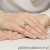 Pierścionek W514 Topaz 0,70ct różowe złoto