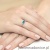 Pierścionek W077 Topaz London Blue 0,50ct różowe złoto
