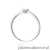 Pierścionek W579 Diament 0,10ct białe złoto