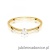 Pierścionek W579 Diament 0,15ct żółte złoto