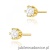 Kolczyki K0220 Diament 2 x 0,30ct żółte złoto