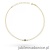 Bransoletka B005 Szafir 0,15ct żółte złoto