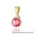 Zawieszka Z0076 Różowy Topaz 0,60ct żółte złoto