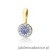 Zawieszka Z0443 Tanzanit 0,15ct żółte złoto