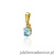 Zawieszka Z0001 Topaz 0,50ct żółte złoto